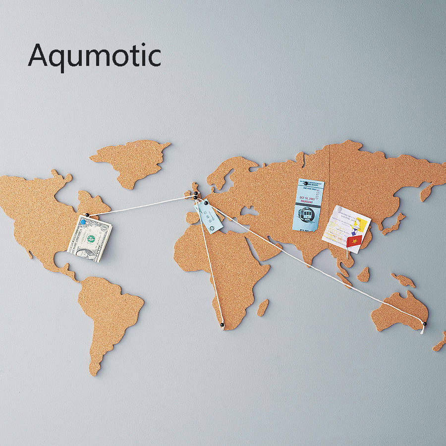 Aqumotic liège carte du monde  - Star Map Poster avis et prix