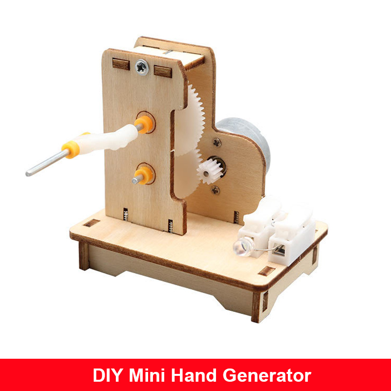 Mini générateur manuel à monte - Science Project Diy avis et prix