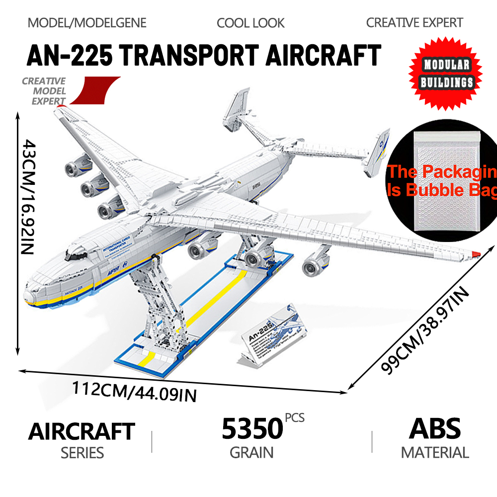 AN-225 grand avion de Transpor - Science Olympiad avis et prix