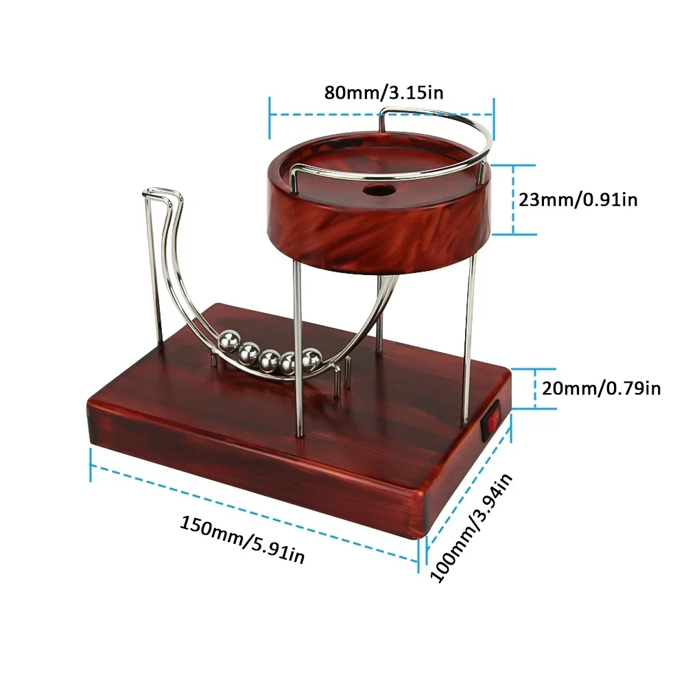 Machine d'art perpétuel en pla - Newton Cradle Large avis et prix